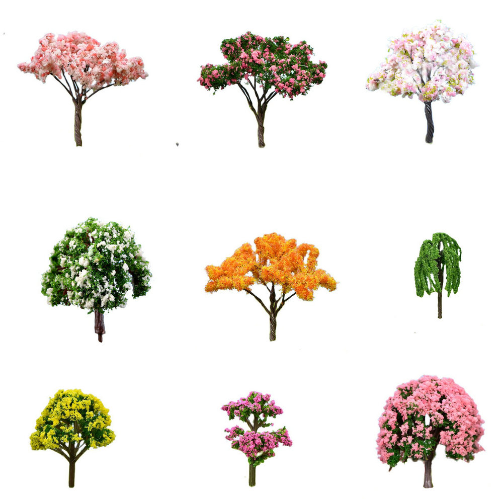 Bonsai Garden Miniature - 1/5 sztuk/zestaw Mini drzewo wróżka ogród