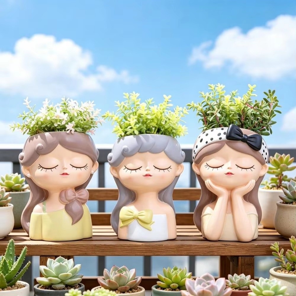 Bonsai Garden Cafe - Akcesoria ogrodnicze: doniczka z żywicy w