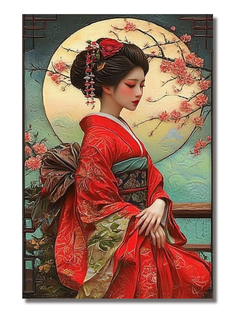 Vintage Japanese Style Samurai – Bonsai Garden Cafe recenzja i cena