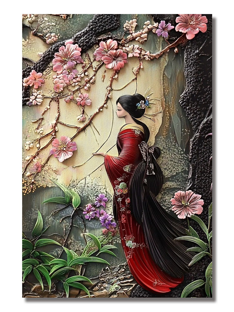 Vintage Japanese Style Samurai – Bonsai Garden Cafe recenzja i cena