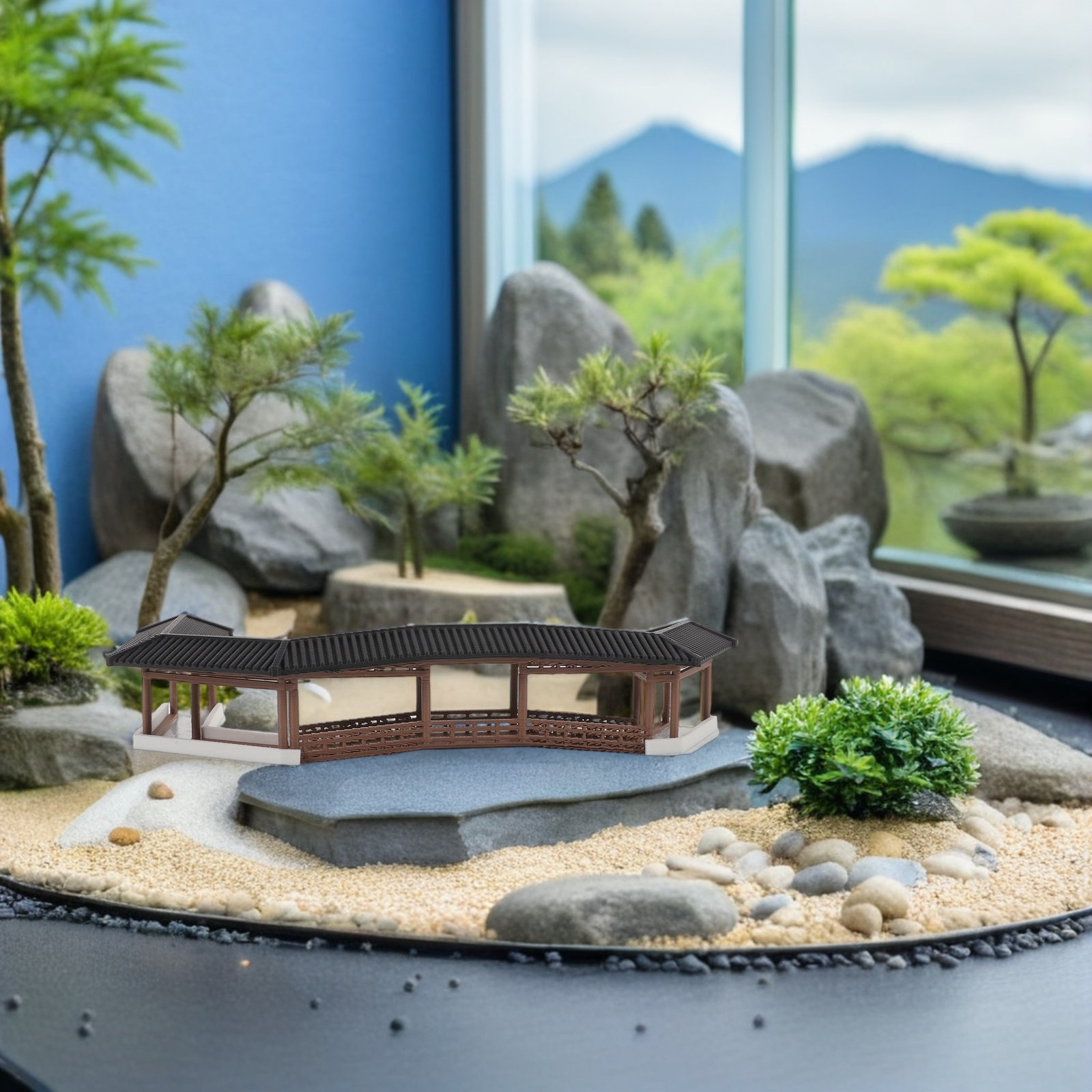 Miniaturowy mostek w stylu sta – Bonsai Gardener recenzja i cena