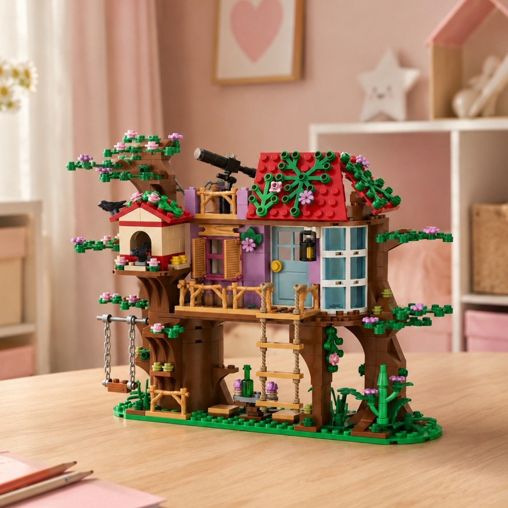 462 elementy Klocki Konstrukcy – Bonsai Garden Tree recenzja i cena